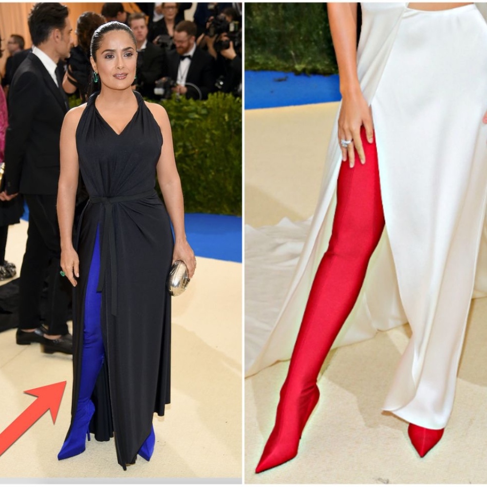 BALENCIAGA KNIFE OVER THE KNEE BOOTS